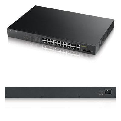 24 Port Gig Web Poe Switch