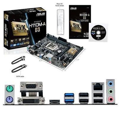 H110m A D3 Lga1151 Motherbrd