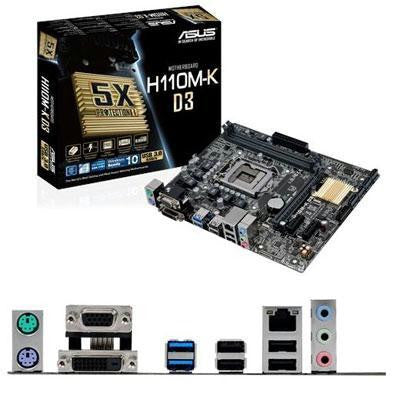 H110 32GB Ddr3 Lga1151 Mtherbd