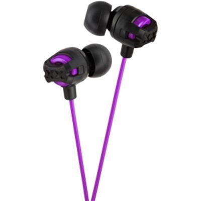 Inear Headphones With Mic Violet