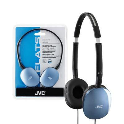 Flat Headphones  Blue