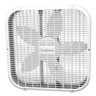 Holmes 20" Metal Box Fan White