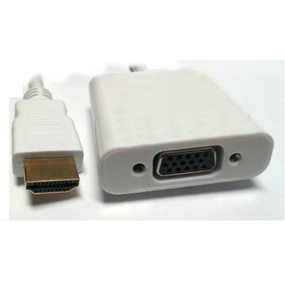 Hdmi M To VGA F White