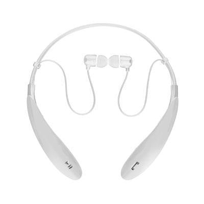 Bt Wireless Hdphones With Mic Wht