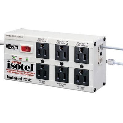 6 Outlet 2850j Surge With Rj11