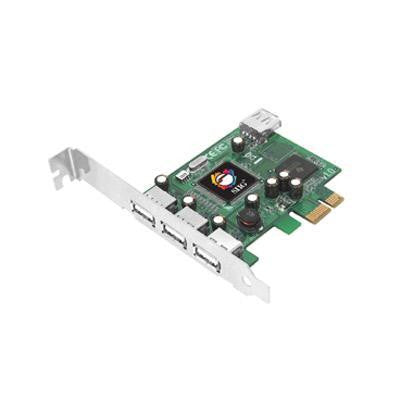 Dp Hi Speed USB 4-port Pcie