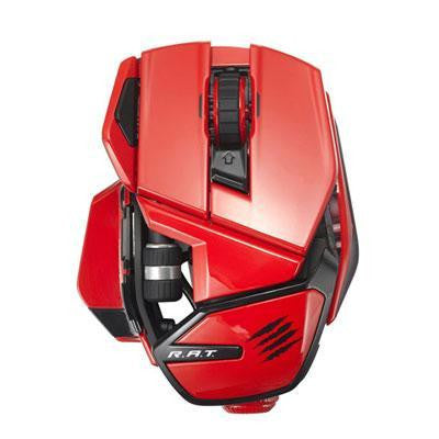 Office Rat Bluetooth Mobile Mouse Red