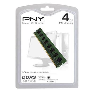 Pny 4GB Ddr3 1333 No Heat Spre