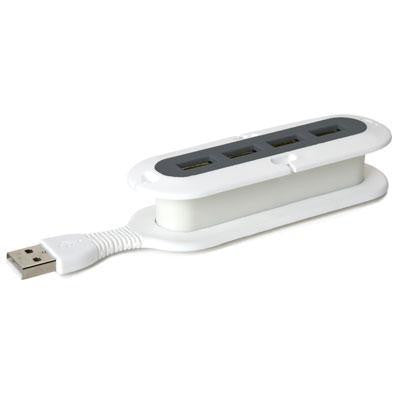 Contort Flex 4port USB Hub Gry