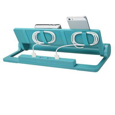 4port USB Converge Pop Teal