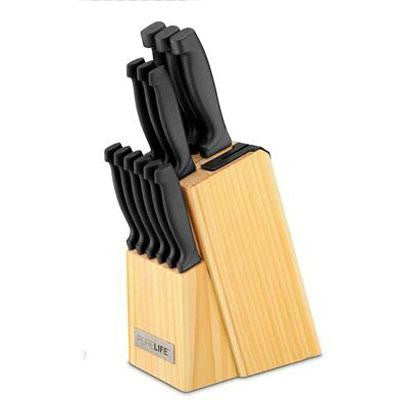 Pl 13pc Cutlery Set Black