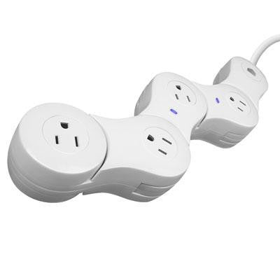 Pivotpwr Genius Powerstrip Wht