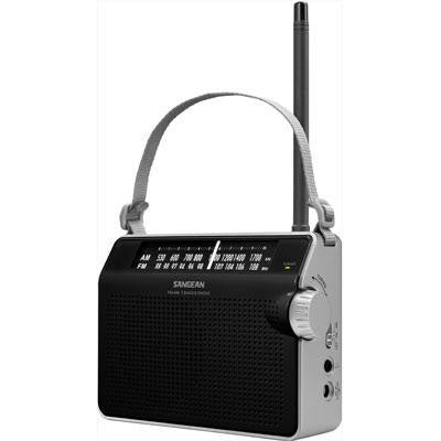 Analog Tuning Prtbl Radio Blk