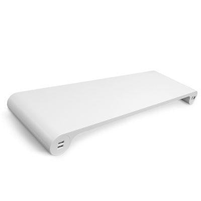 Spacebar Pop Monitor Stand Wht