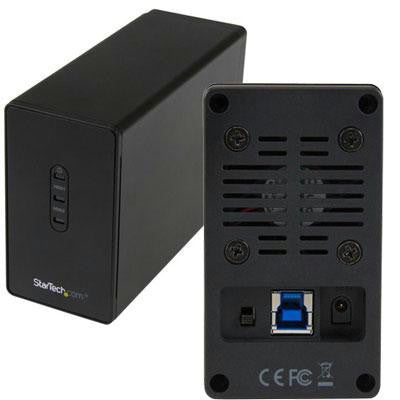 Dual Bay 2.5" Drive Enclosure