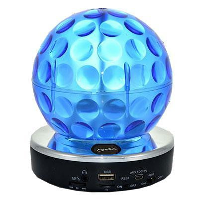 Bt Disco Ball Speaker Blue