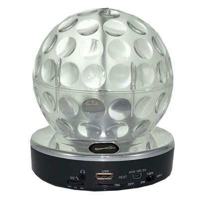 Bt Disco Ball Speaker Clear