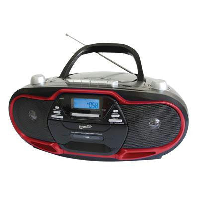 Portable Mp3 Cd Player Red