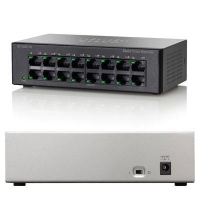 Sf100d 16 Port 10 100 Switch