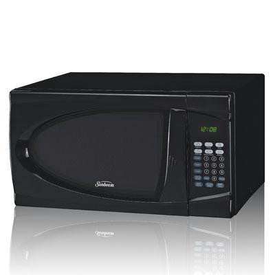 Sunbeam 1.1cu Microwve Oven Bk