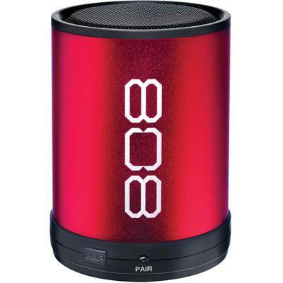 808 Canz Bluetooth Portable Speaker Red