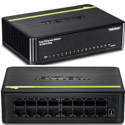 16 Port 10 100mbps Greennet Sw