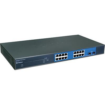 16 Port 10 100 1000 Web Smart