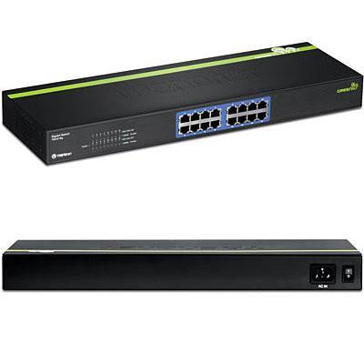 16 Port 10 100 1000mbps Switch