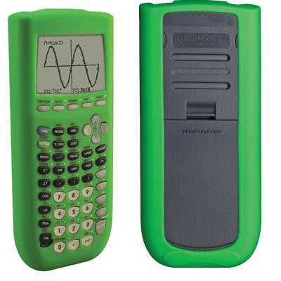 Ti84 Plus Silicone Case Green