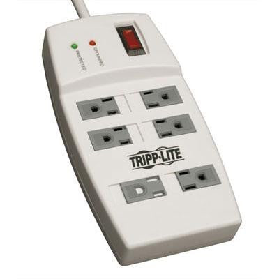 6 Outlet 540j Surge 4 Ft Cord