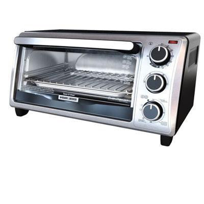 Bd 4slice Bezel Toasteroven Ss