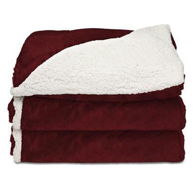 Sr Mink Rev Heated Throw Grnt