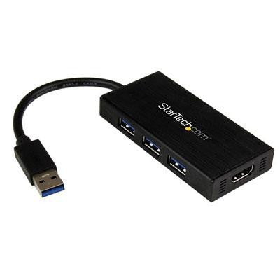 Usb 3.0 HDMI Adapter With USB Hub