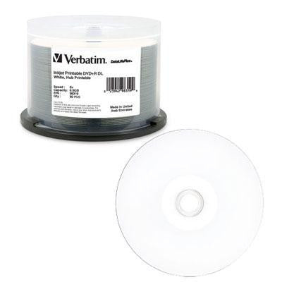 Dvd+r Dl 8.5gb 8x 50 Pk Spindl