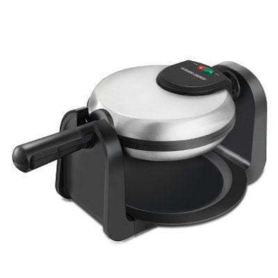 Bd Rotary Waffle Maker Blk Ss