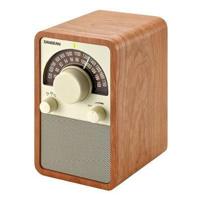 Am FM Wooden Radio Walnut