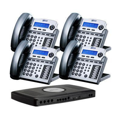 X16 6 Line Phone Sys 4pk Titan