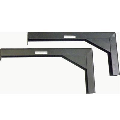 12" L Mounting Brackets Black